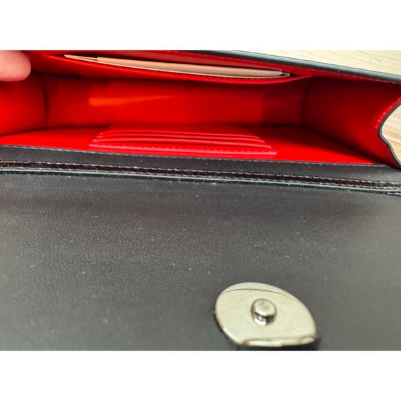 Christian Louboutin Loubi 54 Crinkled Patent Leather Bag NWT - Picture 6 of 6